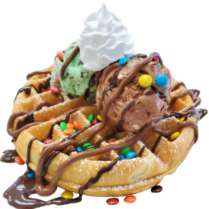 WAFFEL CON GELATO TERZO CERCHIO